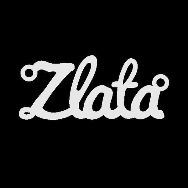 Серебряное колье с именем Zlata / цепочка с именем Zlata / серебряная подвеска с именем Zlata VL-4/496кл фото