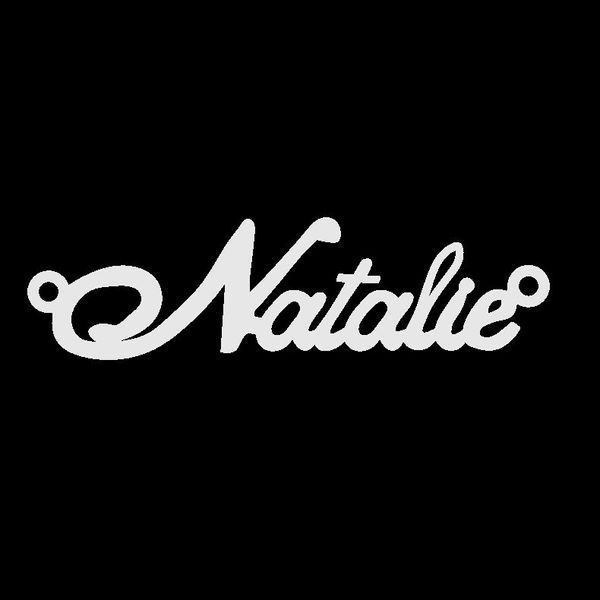 Срібне кольє з ім'ям Natalie VL-58 фото