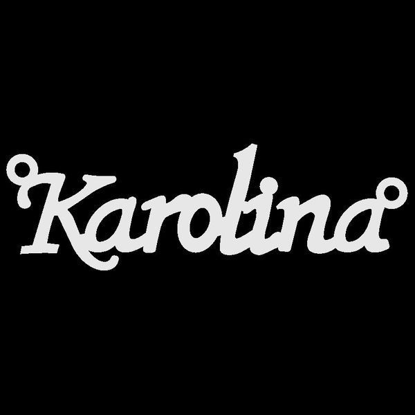 Срібне кольє з ім'ям Karolina / ланцюжок з ім'ям Karolina / срібна підвіска з ім'ям Karolina VL-4/196 фото