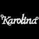 Срібне кольє з ім'ям Karolina / ланцюжок з ім'ям Karolina / срібна підвіска з ім'ям Karolina VL-4/196 фото 2