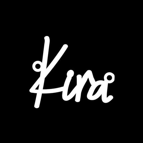 Серебряное колье с именем Kira / цепочка с именем Kira / серебряная подвеска с именем Kira VL-18013 фото