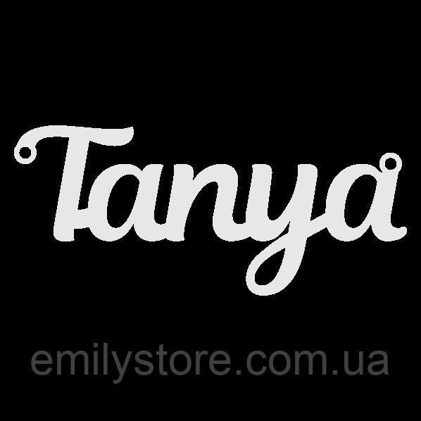 Серебряное колье с именем Tanya / цепочка с именем Tanya / серебряная подвеска с именем Tanya VL-4/452 фото