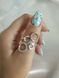 Серебряное кольцо с фианитами 319К. 15.5 мм