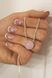 Серебряное колье с Розовым Кварцем 420 кол 420 кол фото 4