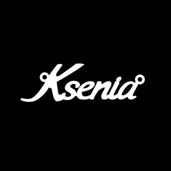 Срібне кольє з ім'ям Ksenia / ланцюжок з ім'ям Ksenia / срібна підвіска з ім'ям Ksenia VL-18005 фото