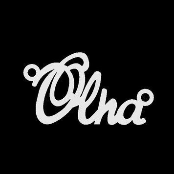 Серебряное колье с именем Olha VL-4/307 фото