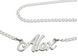 Серебряное именное колье Alex 918-000