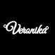 Серебряное колье Veronika / цепочка с именем Veronika / серебряная подвеска с именем Veronika VL-4/474 фото 8
