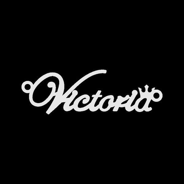 Серебряное колье с именем Victoria, цепочка с именем Victoria, серебряная подвеска с именем Victoria VL-4/475 фото