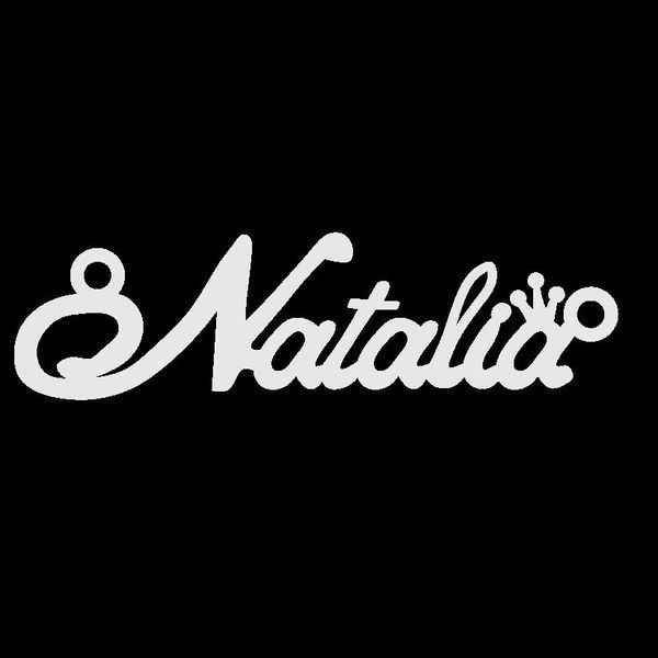 Серебряное колье с именем Natalia / цепочка с именем Natalia / серебряная подвеска с именем Natalia VL-4/283 фото