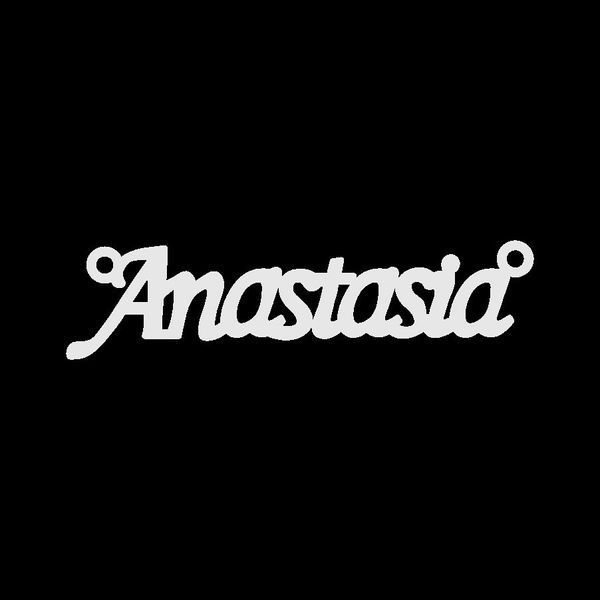 Колье с именем Anastasia / цепочка с именем Anastasia / серебряная подвеска с именем Anastasia VL-138 фото