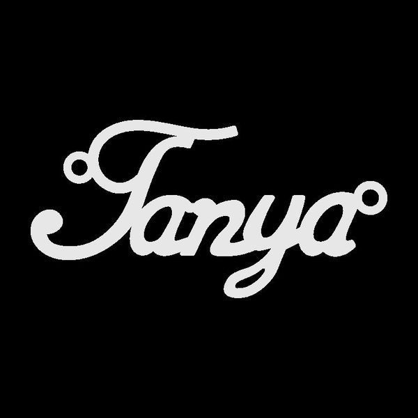 Срібне кольє з ім'ям Tanya VL-4/452 фото
