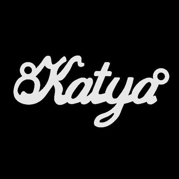 Срібне кольє з ім'ям Katya / ланцюжок з ім'ям Katya / срібна підвіска з ім'ям Katya VL-09191 фото