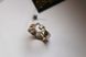 Серебряное кольцо Сердце Родированное для Помолвки R142к