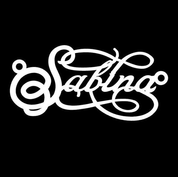 Срібне кольє з ім'ям Sabina / ланцюжок з ім'ям Sabina / срібна підвіска з ім'ям Sabina VL-4/411 фото