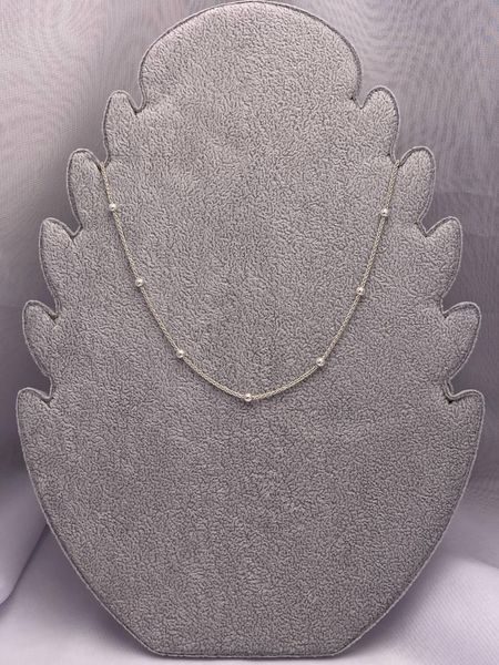 Срібний ланцюг з кульками Киш-240.40 Киш-240.40 фото