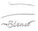 Серебряное именное колье Елена 914-000